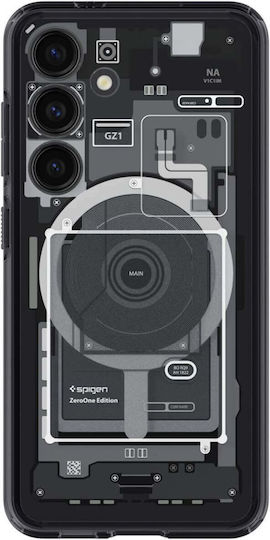 Spigen Ultra Hybrid Onetap Задна корица Пластмаса 2мм Черен (Galaxy S24)