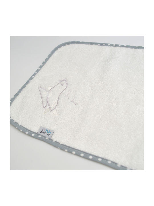 Bunny Bebe Shoulder Bib Grey