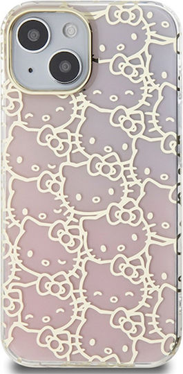 Hello Kitty Задна корица Пластмаса Розов (iPhone 15)