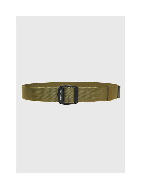 Funky Buddha Men's Belt Khaki