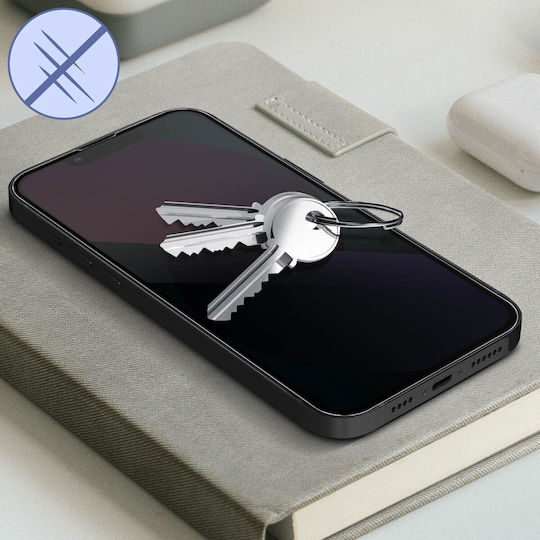 2 закалени стъкла Iphone 13 13 Pro 9h скосен ръб Akashi прозрачен