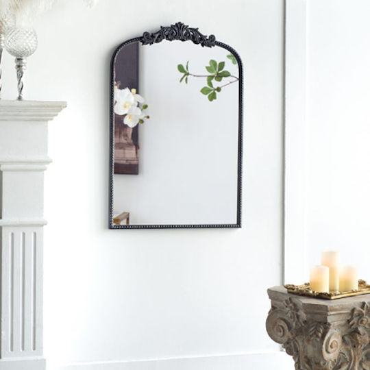 Artekko Wandspiegel mit Schwarz Metallisch Rahmen 91.4x61cm 1Stück