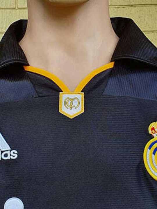 Real Madrid 99-01 Third Tricou Echipament Sportiv de Fotbal Bărbătesc