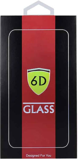 Full Face Tempered Glass Μαύρο (iPhone 13 mini)