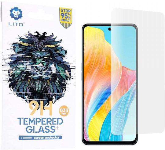 Lito Classic Glass 2.5D Tempered Glass (Oppo A98)