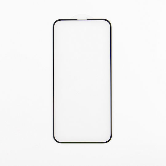 Frame 5D Full Glue Full Face Tempered Glass Black (iPhone 15 Plus)