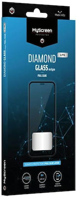 MyScreenPROTECTOR Diamond Glass Full Glue Full Face Tempered Glass Black (Poco X5 Pro)