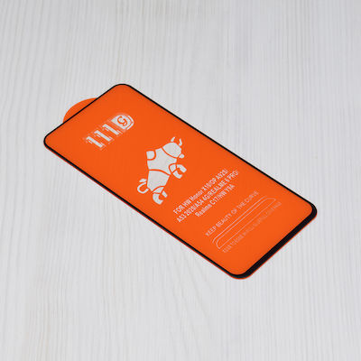 Techsuit 111d Full Glue Tempered Glass Μαύρο (Redmi Note 13 4G)