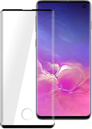 Frame 3D Закалено стъкло за цялото лице Черен (Galaxy S10)