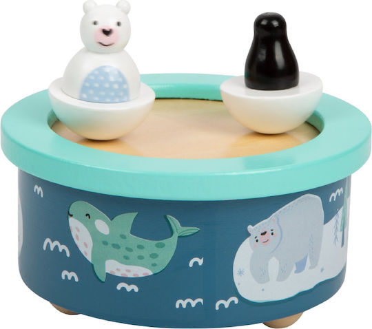 Small Foot Cutia Muzicală Din Lemn Albastru