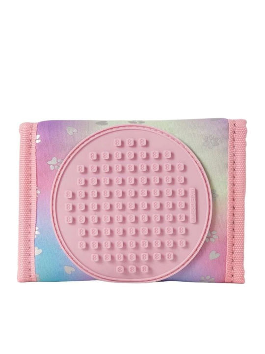 Pixie Crew Pink Hearts Paws Wallet