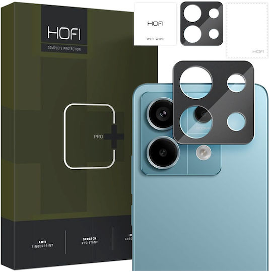 Hofi Cam Pro+ Camera Protection Tempered Glass Black for the Redmi Note 13 Pro 5G / Poco X6