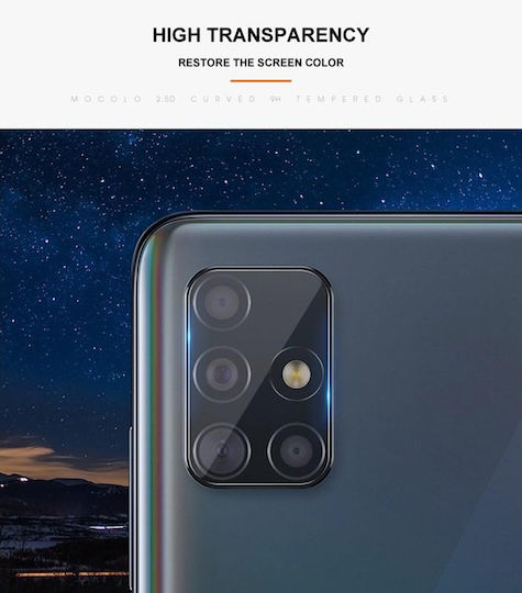Mocolo Full Προστασία Κάμερας Tempered Glass Διάφανο για το Samsung Galaxy A71