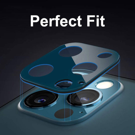 Techsuit Full Προστασία Κάμερας Tempered Glass Μαύρο για το Iphone 12 Pro Max.