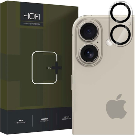 Hofi Cam Pro+ Protecție Cameră Tempered Glass Transparent pentru iPhone 16, iPhone 16 Plus