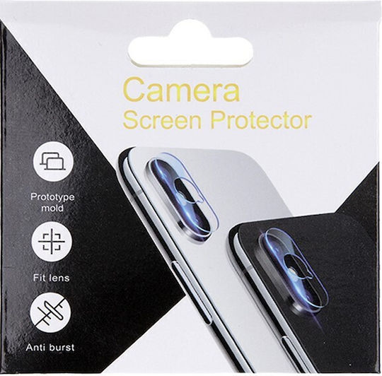 iSelf Προστασία Κάμερας Tempered Glass Μαύρο για το iPhone 14 Pro.