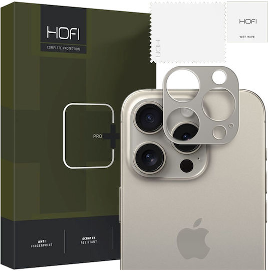 Hofi Pro+ Προστασία Κάμερας Μεταλλικό Πλαίσιο Γκρι για το iPhone 15 Pro / 15 Pro Max