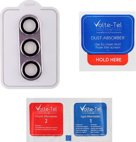 Volte-Tel Electroplating Camera Protection Metal Frame Purple for the / S23