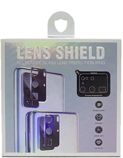 Lens Προστασία Κάμερας Tempered Glass Μαύρο για το Galaxy S22 5G