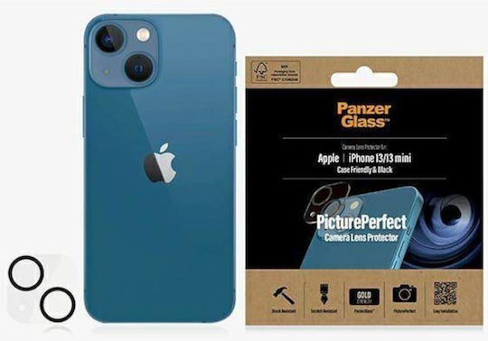 PanzerGlass PicturePerfect Camera Protection Tempered Glass Transparent for the iPhone 13 Mini