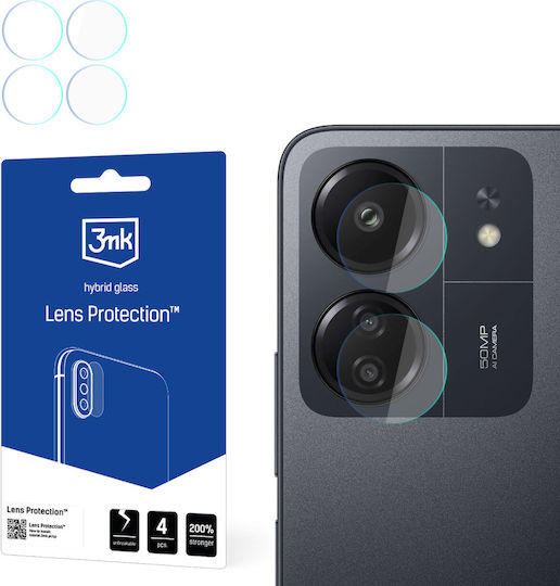 Flexible Glass Lens Προστασία Κάμερας Tempered Glass Διάφανο για το Redmi 13C 4G / Poco C65