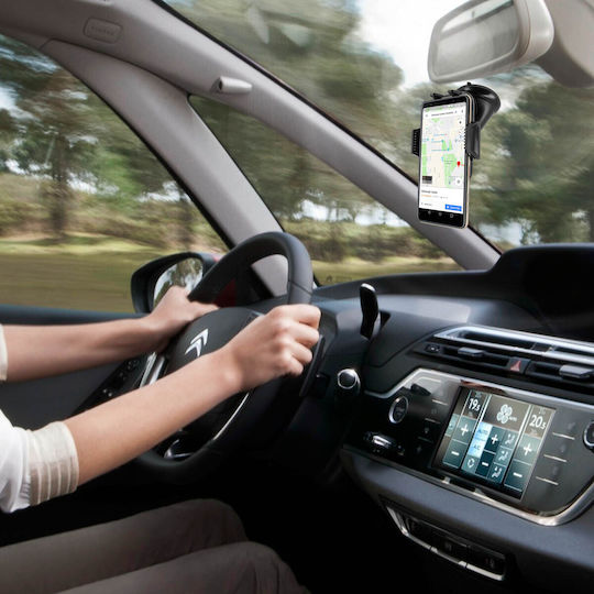 Universal Car Mount Suction Cup 360 ° Rotating Windshield Black