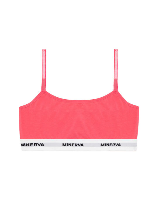 Minerva Kids' Bralette Pomegranate