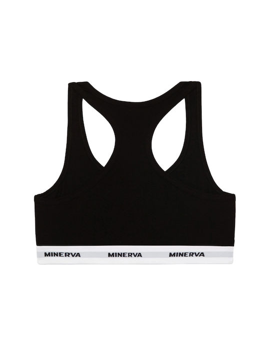 Minerva Kinder-Bustier Black