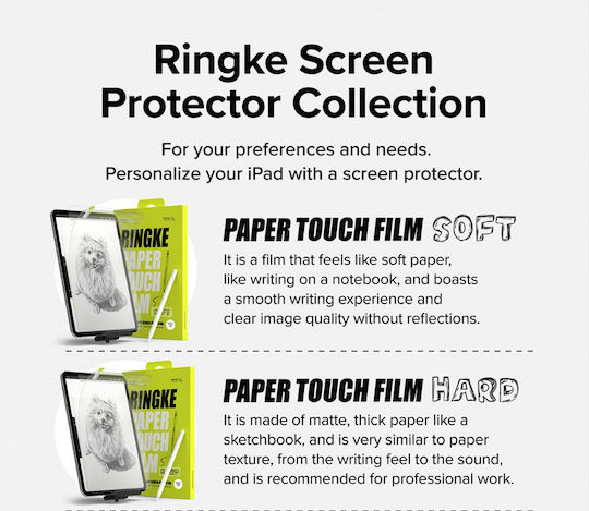 Ringke Film Soft Matte Screen Protector (iPad Pro 2024 11")