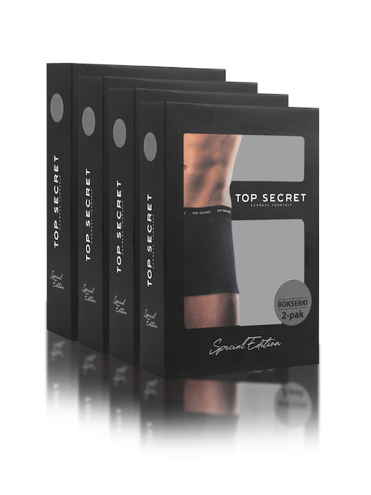 Top Secret Men's Boxers Multicolour 8Pack