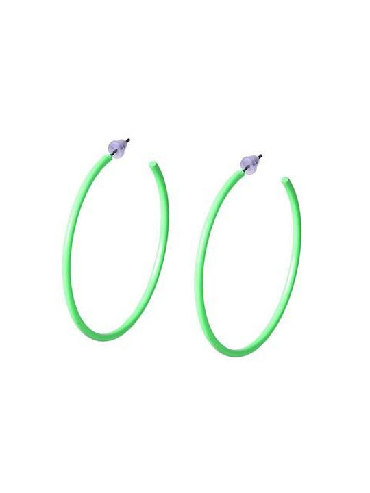 Neon Green Earrings by [Brand]