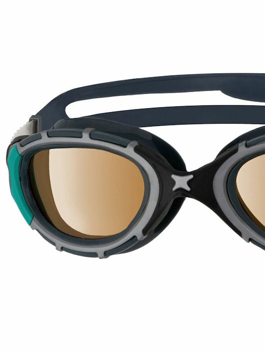 Zoggs Swimming Goggles Adults Black