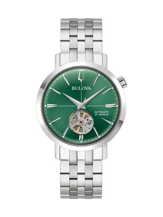 Bulova Ρολόι Μπαταρίας με Μεταλλικό Μπρασελέ Bulova Ρολόι Μπαταρίας με Μεταλλικό Μπρασελέ