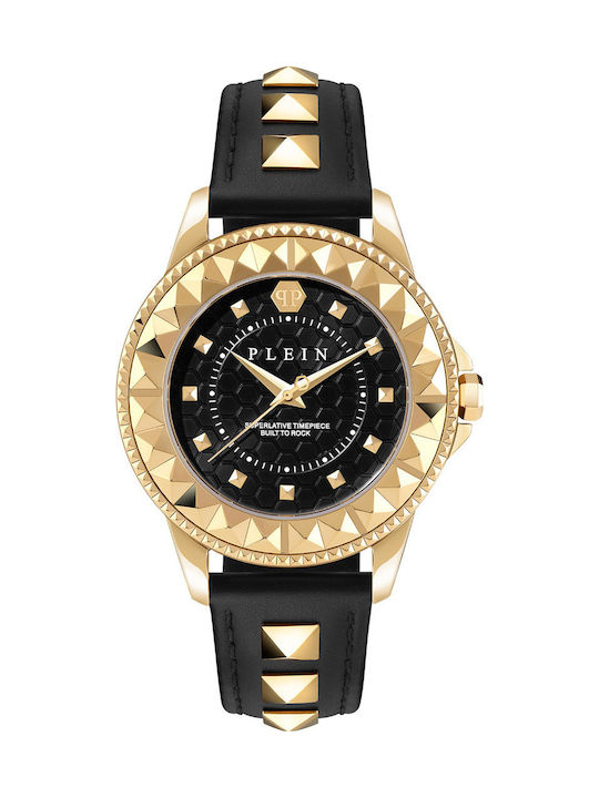 Philipp Plein Uhr Batterie mit Lederarmband Philipp Plein Uhr Batterie mit Lederarmband