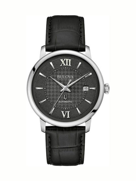 Bulova Ρολόι Μπαταρίας με Δερμάτινο Λουράκι Bulova Ρολόι Μπαταρίας με Δερμάτινο Λουράκι