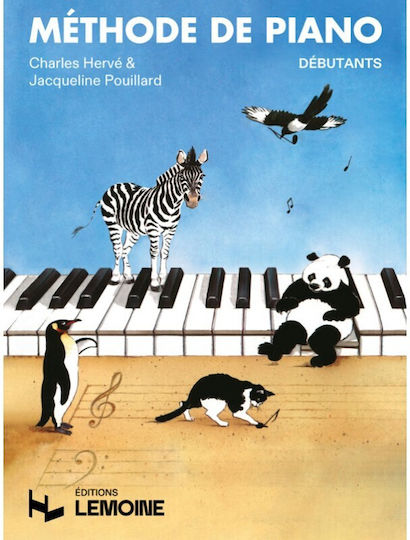 Henry Lemoine Herve & Pouillard Learning Method for Piano