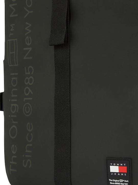 Tommy Hilfiger Essential Logo Flap 18lt Μαύρο