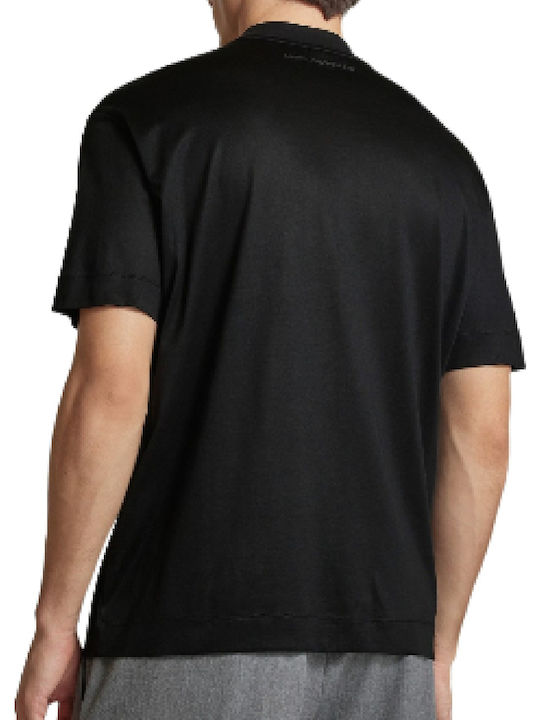 Emporio Armani Herren T-Shirt Kurzarm Schwarz