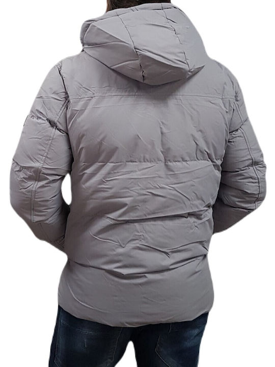 Winter Jacke Grey