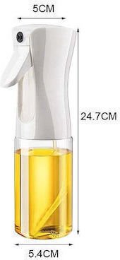 ACP Ölkanne Spray Glas 210ml Weiß