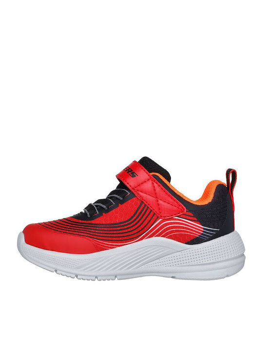 Microspec Παιδικά Sneakers με Σκρατς Κόκκινα