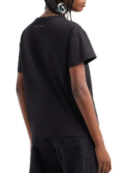 Emporio Armani Femeie Sport Tricou Negru