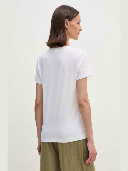 DKNY Logo Damen T-shirt White