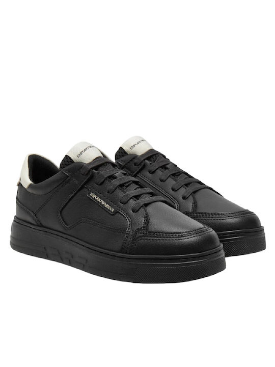 Emporio Armani Ανδρικά Sneakers Μαύρα