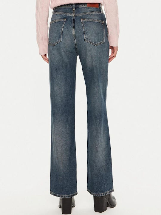 Tommy Hilfiger Women's Jean Trousers in Relaxed Fit Blue