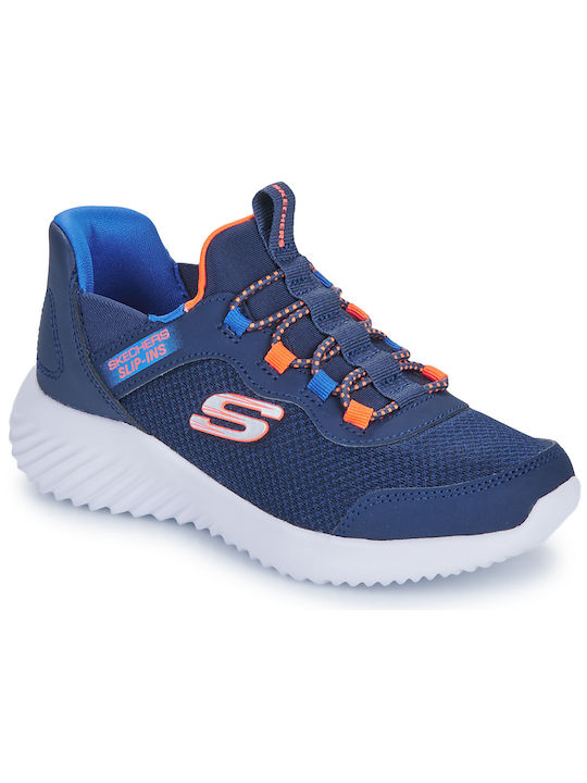 Skechers Bounder Slip-ins Kids Sneakers Blue