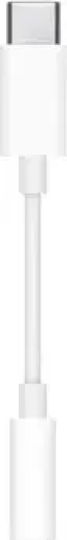 Apple Μετατροπέας USB-C male σε 3.5mm female Λευκό 1τμχ MW2Q3ZM/A