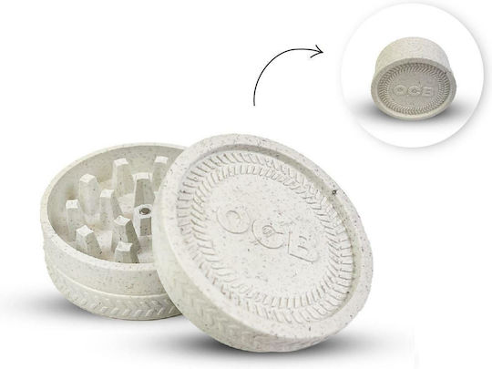 Τριφτησ-grinder Ocb Φυτικης Συνθεσης 55mm Λευκος