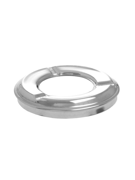 Ashtray Removable Rim Stainless Steel Black Diameter 105 Mm Hendi 440230
