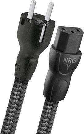 Audioquest Schuko - IEC C13 Cable 1m Μαύρο NRG-Y3